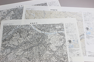 国土地理院2万5千分1地形図